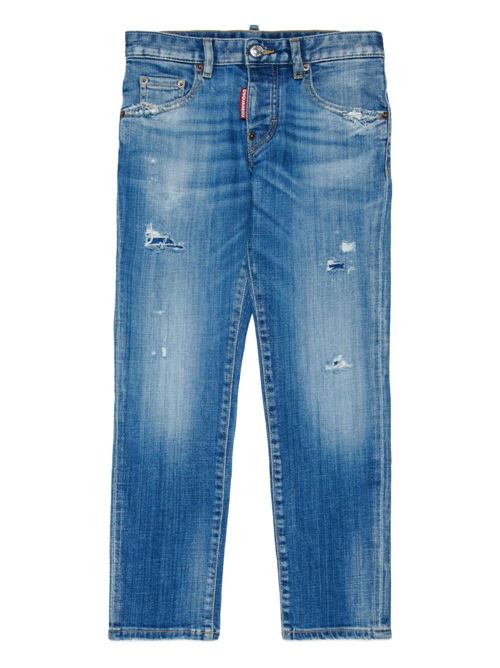 Jeans unisex bambino Dsquared2 denim blu Dsquared Kids | DQ0731D0AFNDQ01